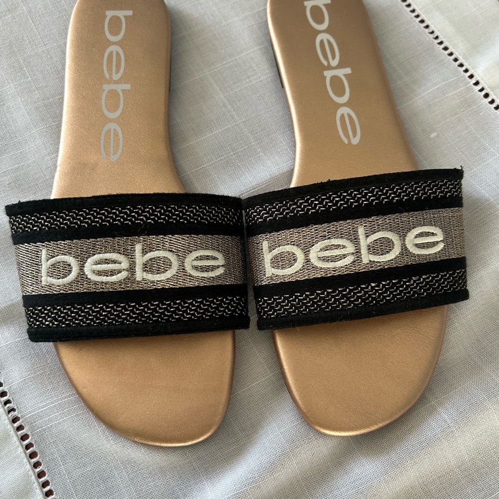 Bebe Marlen Slide Sandals Size 10